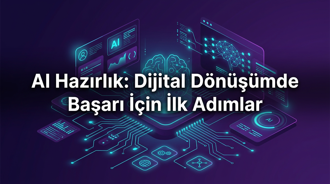 AI Hazirlik: Dijital Dönüşümde Başarı İçin İlk Adımlar