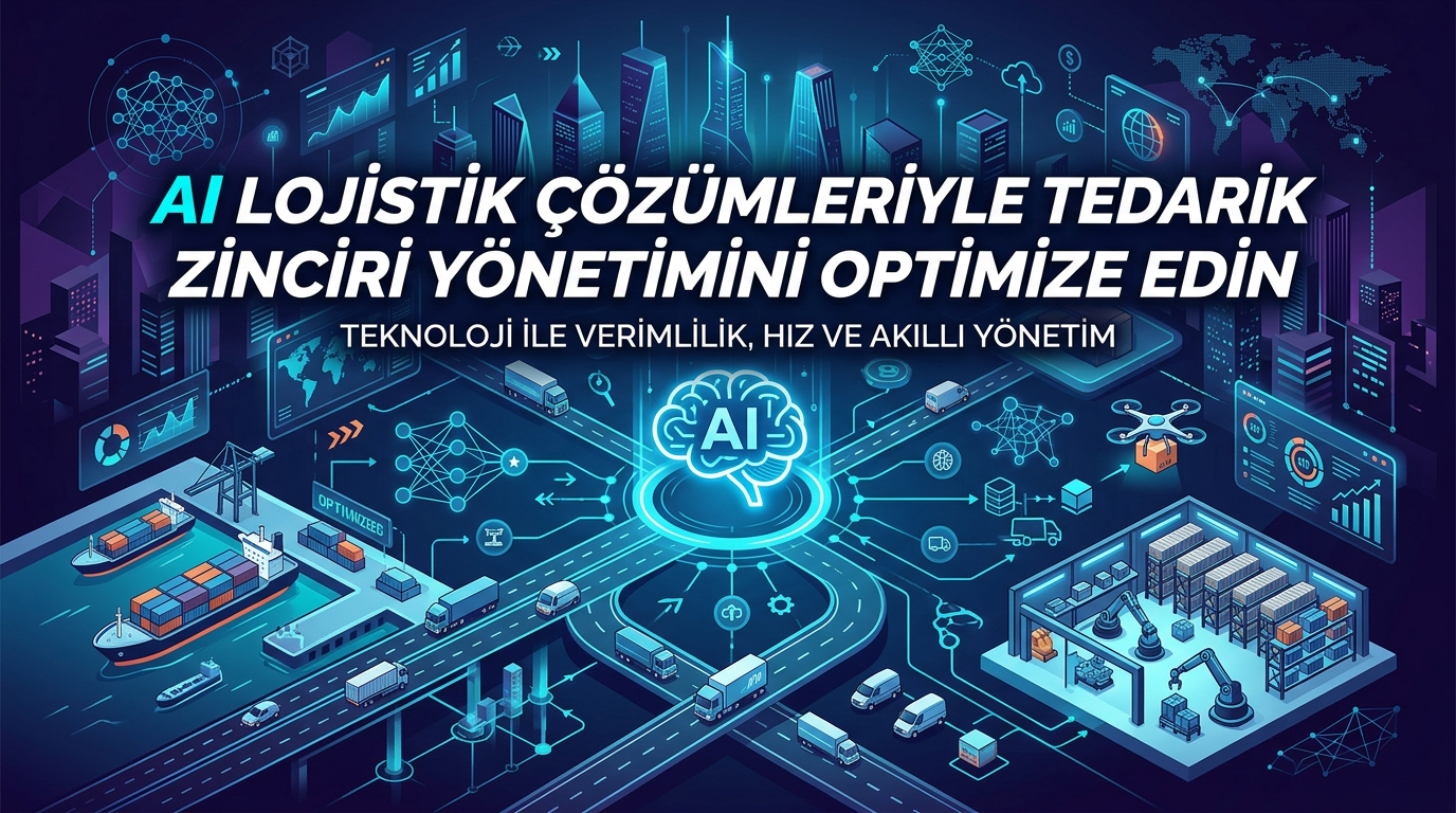 AI Lojistik Çözümleriyle Tedarik Zinciri Yönetimini Optimize Edin