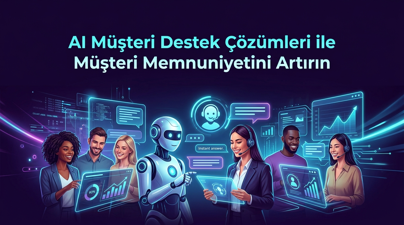 AI Müşteri Destek Çözümleri ile Müşteri Memnuniyetini Artırın