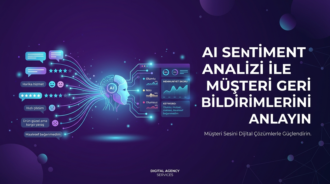 AI Sentiment Analizi ile Müşteri Geri Bildirimlerini Anlayın