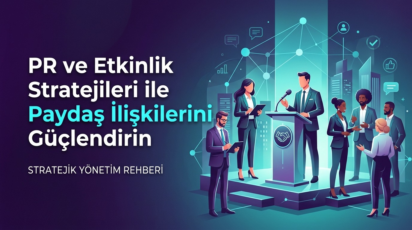 PR ve Etkinlik Stratejileri ile Paydaş İlişkilerini Güçlendirin