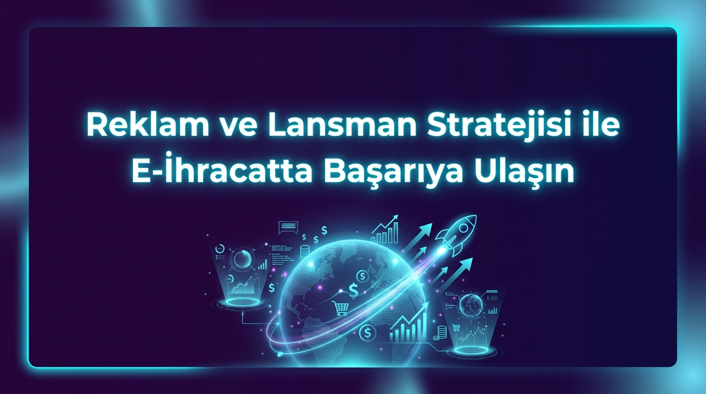 Reklam ve Lansman Stratejisi ile E-İhracatta Başarıya Ulaşın