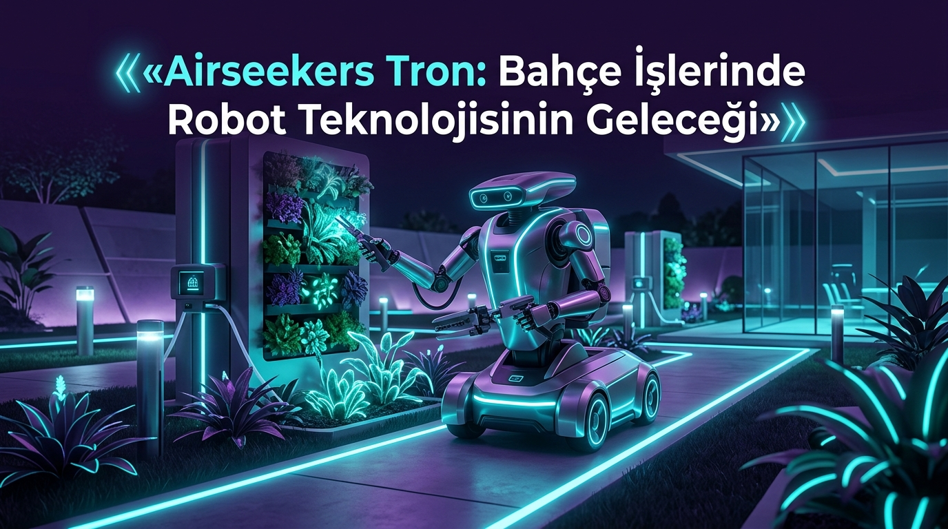 Airseekers Tron: Bahçe İşlerinde Robot Teknolojisinin Geleceği