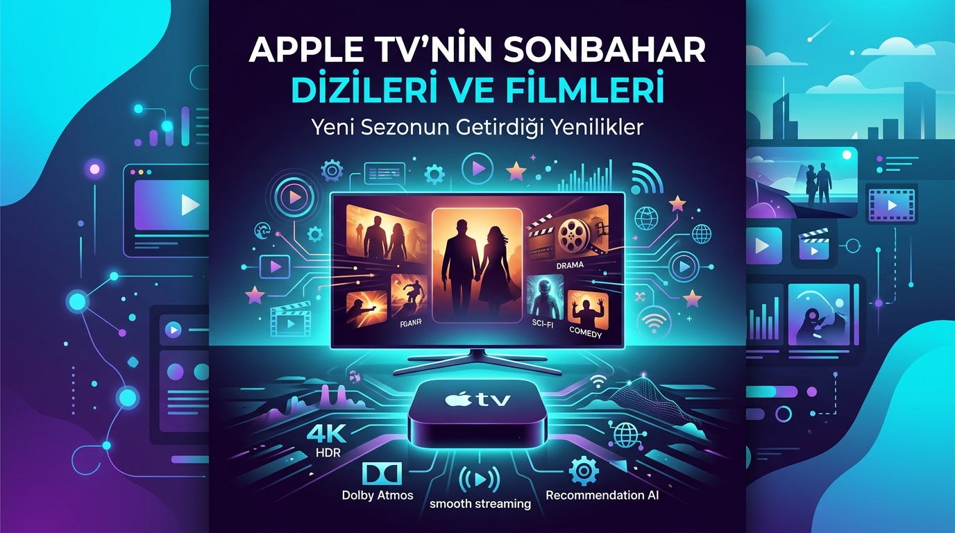 Apple TV’nin Sonbahar Dizileri ve Filmleri: Yeni Sezonun Getirdiği Yenilikler