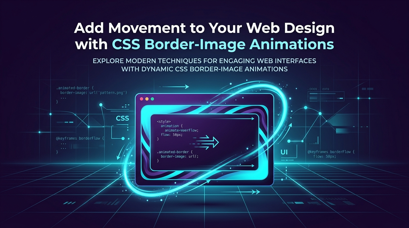 CSS Border-Image Animasyonları ile Web Tasarımınıza Hareket Katın