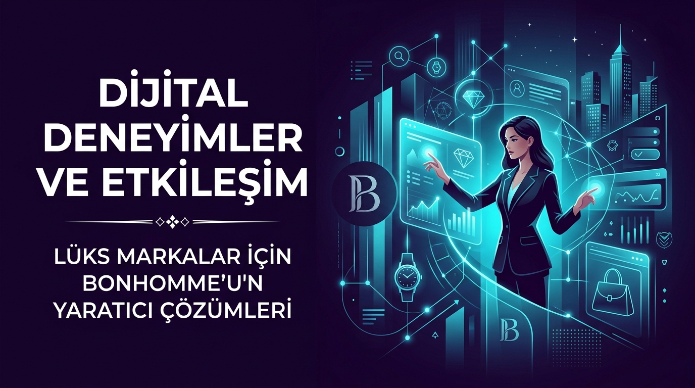 Dijital Deneyimler ve Etkileşim: Lüks Markalar İçin Bonhomme’un Yaratıcı Çözümleri