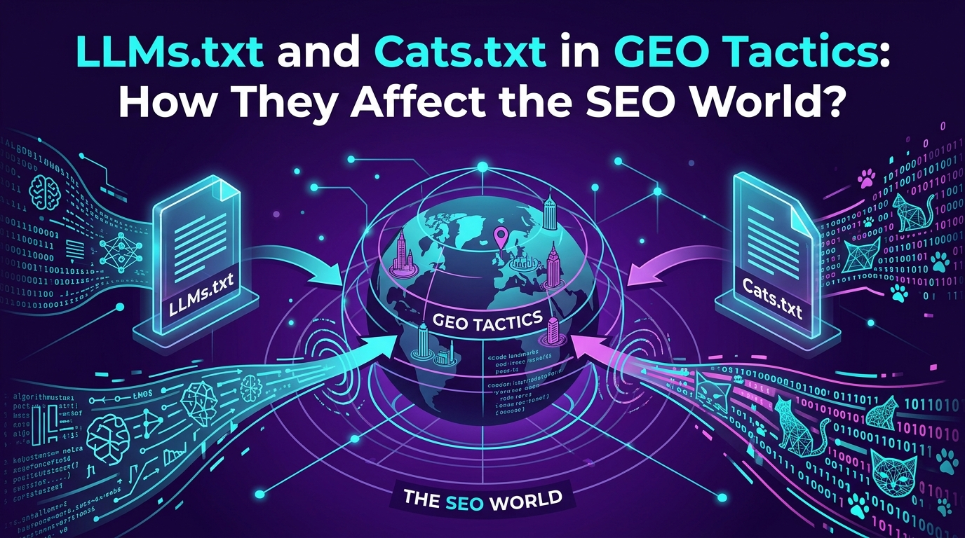GEO Taktiklerinde LLMs.txt ve Cats.txt: SEO Dünyasını Nasıl Etkiliyor?
