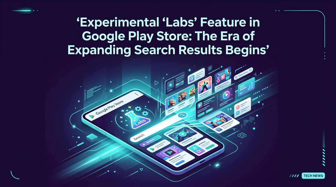 Google Play Store'da Deneysel 'Labs' Özelliği: Arama Sonuçlarını Genişletme Dönemi Başlıyor