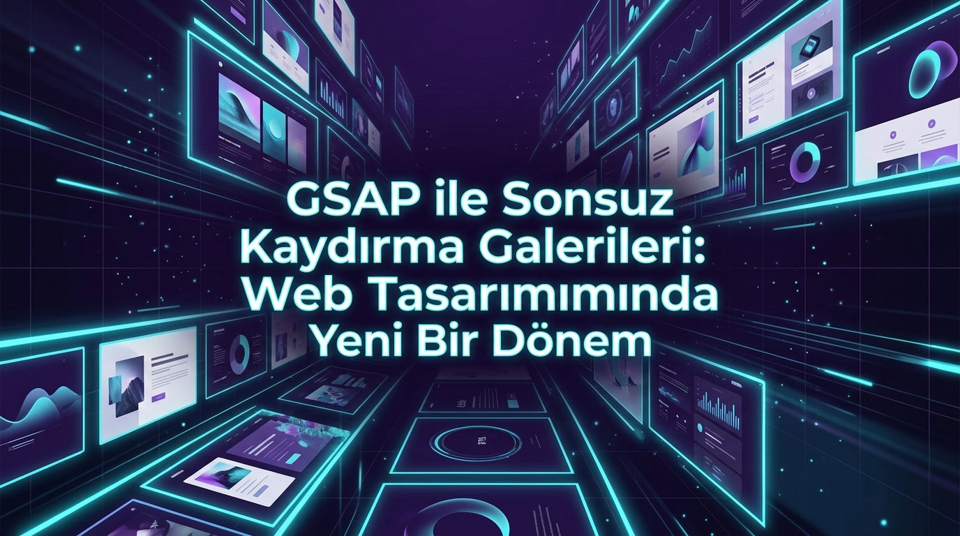 GSAP ile Sonsuz Kaydırma Galerileri: Web Tasarımında Yeni Bir Dönem
