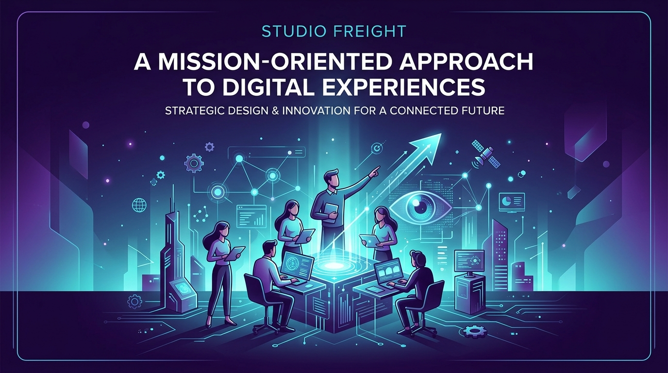Studio Freight: Dijital Deneyimlerde Misyon Odaklı Yaklaşım