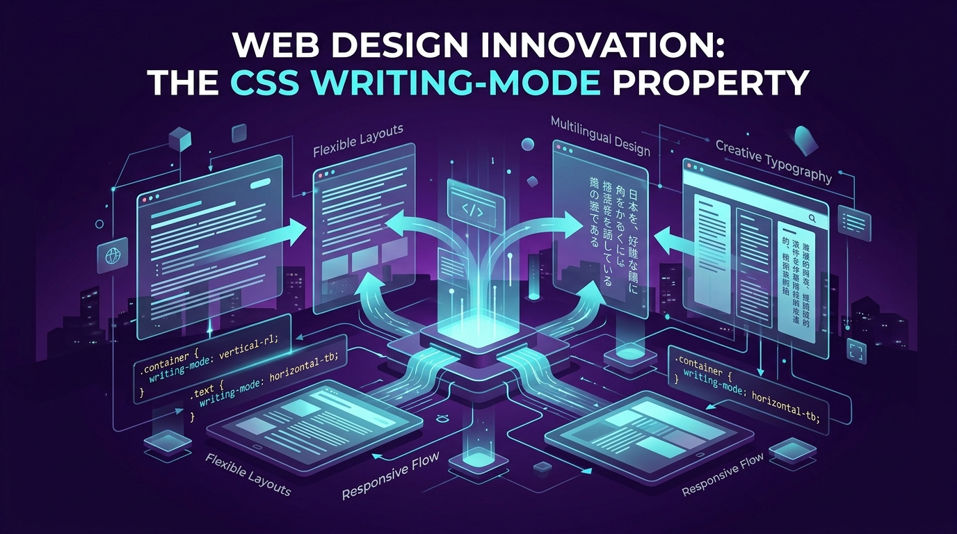 Web Tasarımında Yenilik: CSS Writing-Mode Özelliği