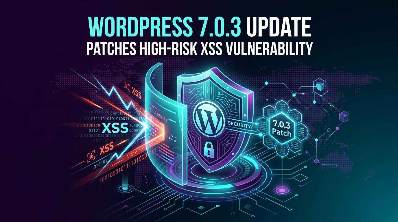 WordPress 7.0.3 Güncellemesi: Yüksek Riskli XSS Açığını Kapatıyor