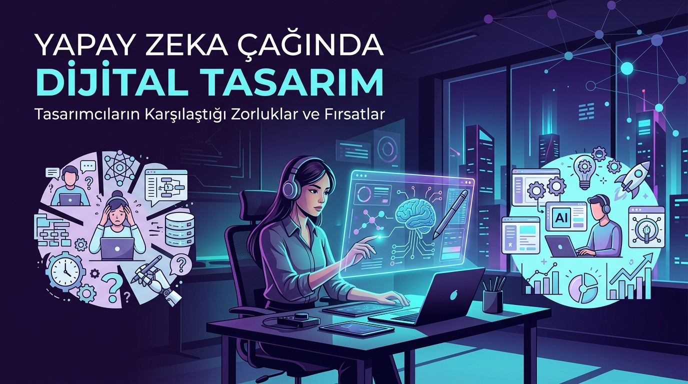 Yapay Zeka Çağında Dijital Tasarım: Tasarımcıların Karşılaştığı Zorluklar ve Fırsatlar