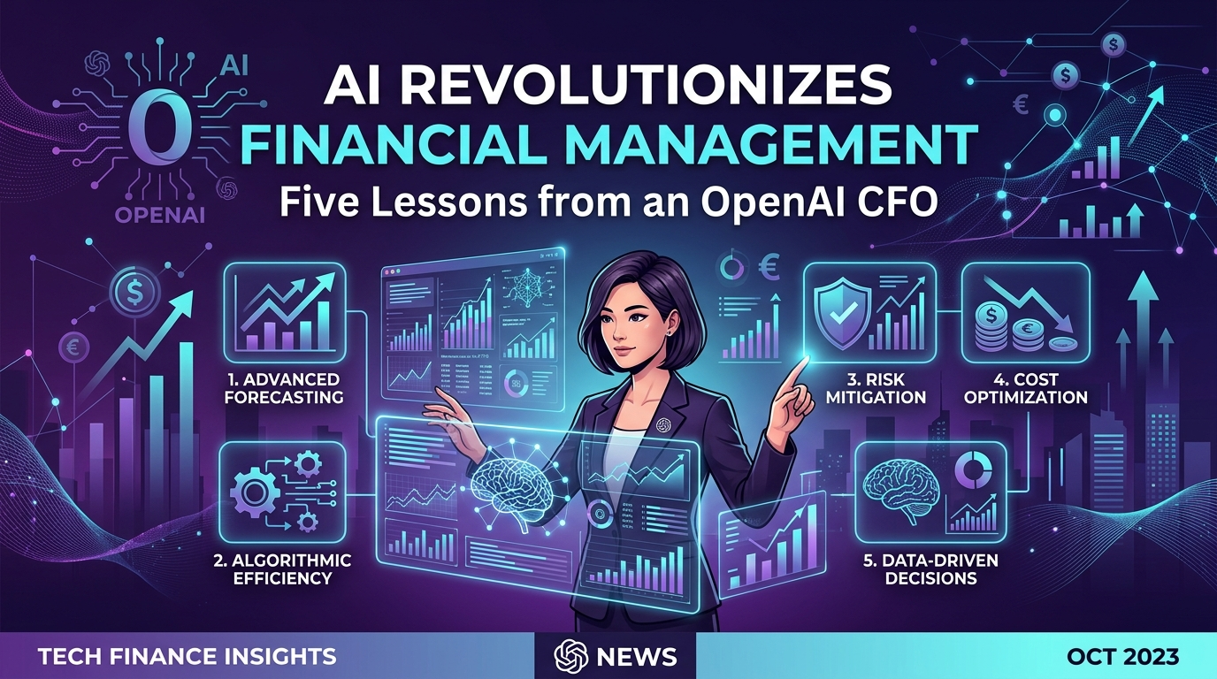 Yapay Zeka ile Finans Yönetiminde Devrim: OpenAI CFO'sunun Beş Dersi