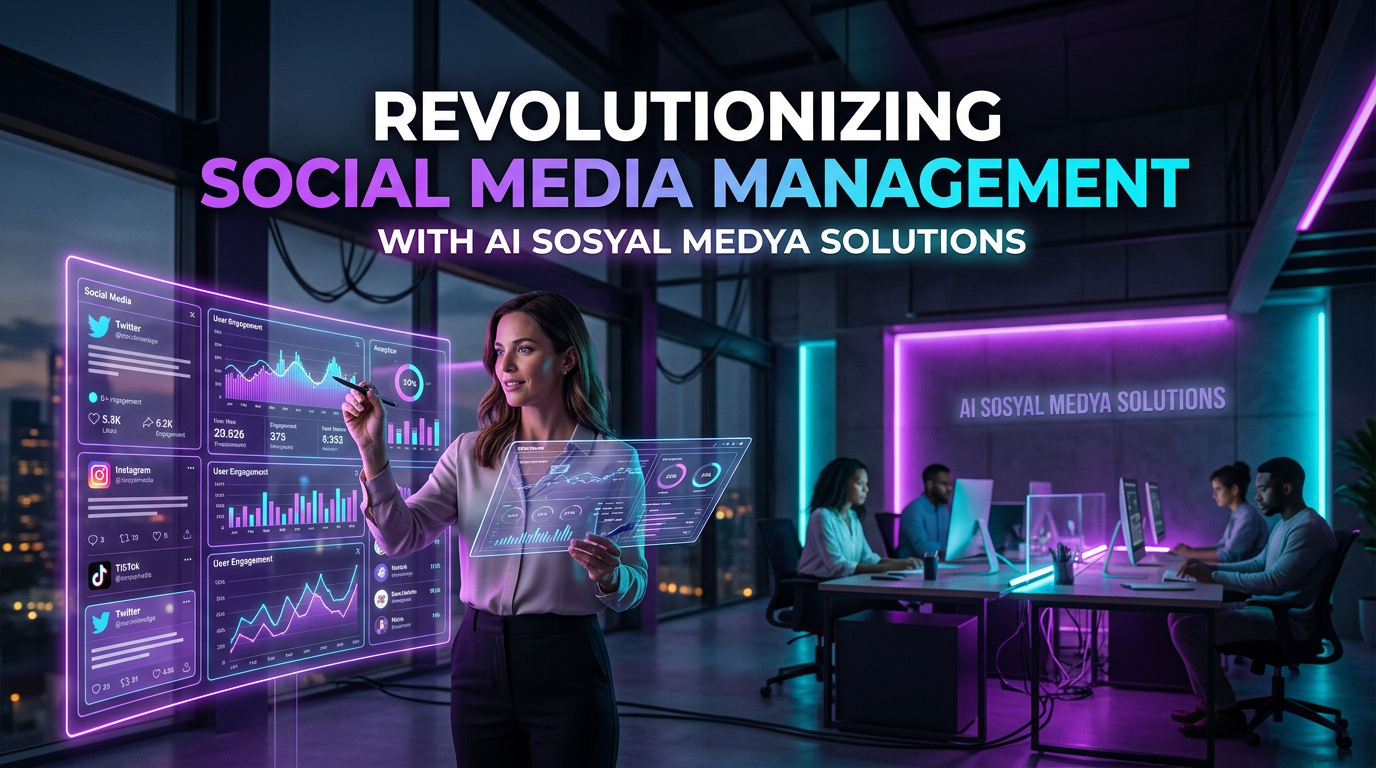 Revolutionizing Social Media Management with AI Sosyal Medya Solutions