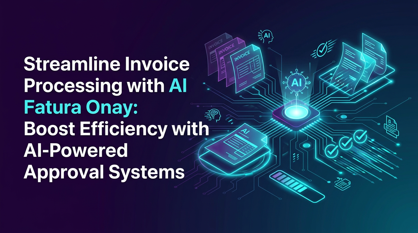 Streamline Invoice Processing with AI Fatura Onay: Boost Efficiency with AI-Powered Approval Systems